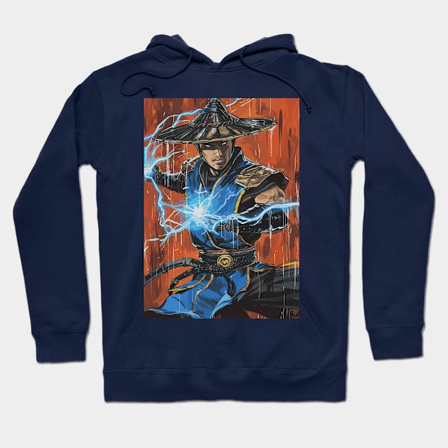 Raiden Mortal Kombat Hoodie by peculiarbutcute